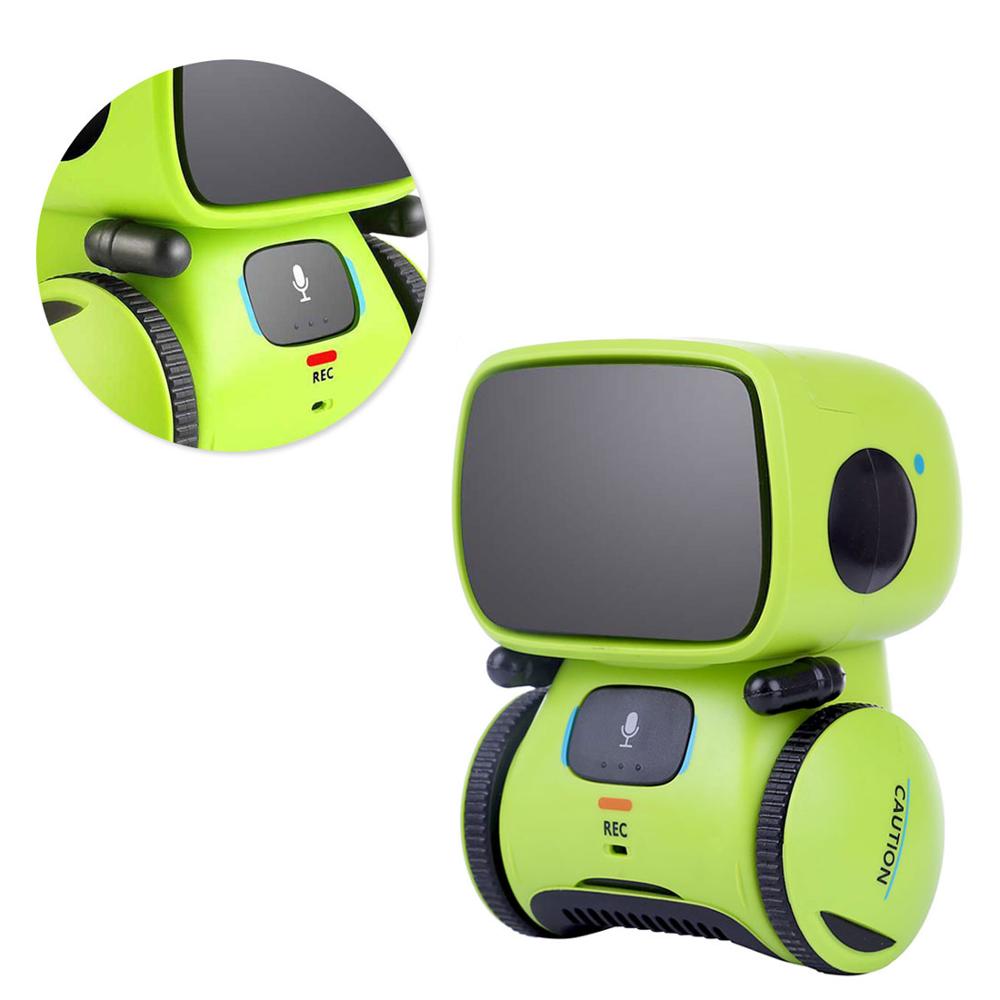 Intelligent Robots for Kids Dance Music Recording Dialogue Touch-Sensitive Control Interactive Toy Smart Robotic for Kids