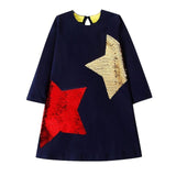 Toddler Dresses Girls Clothing 100% Cotton Long Sleeve Baby Girls Dress Tunic Jersey Princess Dress Costume for Kids Clothes