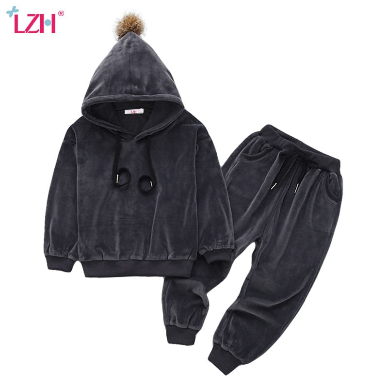 Girls Clothing Sets Children Clothing 2019 Autumn Winter Toddler Girls Clothes 2Pcs Outfit Kids Tracksuit Suit For Boys Clothes