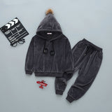 Girls Clothing Sets Children Clothing 2019 Autumn Winter Toddler Girls Clothes 2Pcs Outfit Kids Tracksuit Suit For Boys Clothes