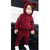 Girls Clothing Sets Children Clothing 2019 Autumn Winter Toddler Girls Clothes 2Pcs Outfit Kids Tracksuit Suit For Boys Clothes