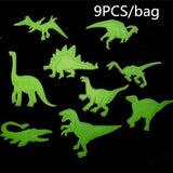 100pcs/bag 3cm Glow in Dark Toys Luminous Star Stickers Bedroom Sofa Fluorescent Painting Toy PVC Stickers for Kids Room
