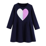 Toddler Dresses Girls Clothing 100% Cotton Long Sleeve Baby Girls Dress Tunic Jersey Princess Dress Costume for Kids Clothes