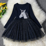 Little Girl Ceremonies Dress Baby Children's Clothing Tutu Kids Dresses for Girls Clothes Wedding Party Gown Vestidos Robe Fille