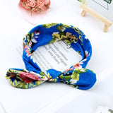 Girls Fashion Knot Headbands Cotton Hair Accessories for Women Girls Newborn Flower Hair band Kids Head Wrap Headwear W284