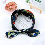 Girls Fashion Knot Headbands Cotton Hair Accessories for Women Girls Newborn Flower Hair band Kids Head Wrap Headwear W284
