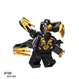 Thanos Captain Marvel Avengers 4 Endgame Block Iron Man Hulk Spiderman Captain America Building Blocks Figures Toys For Kids