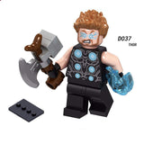 Thanos Captain Marvel Avengers 4 Endgame Block Iron Man Hulk Spiderman Captain America Building Blocks Figures Toys For Kids