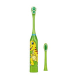 Children Electric Toothbrush Cartoon Pattern Double-sided Tooth Brush Electric Teeth Brush for Kids with 2pcs Replacement Head