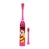 Children Electric Toothbrush Cartoon Pattern Double-sided Tooth Brush Electric Teeth Brush for Kids with 2pcs Replacement Head