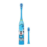 Children Electric Toothbrush Cartoon Pattern Double-sided Tooth Brush Electric Teeth Brush for Kids with 2pcs Replacement Head