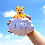 1pcs/set Baby Bath Toys Kids Funny Soft Rubber Float Spray Water Squeeze Toys Tub Rubber Bathroom Play Animals For Children #TC