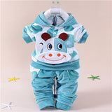 Kids Clothes Autumn Winter Baby Boys Clothes Sets Children Clothing Sets Baby Girls Sport Suit T-shirt+Pants 2Pcs Outfit Suit