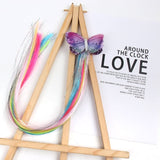 Xugar Hair Accessories Hair Bows Hair Bands for Girls Mermaid Bowknot Scrunchie for Hair Tie Kids Colorful Long Braid Headband