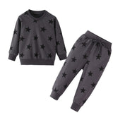 Children Winter Clothes Baby Boys Cartoon Clothing Sets Cute Rabbit Printed Warm Sweatsets for Baby Boys Girls Kids Clothes