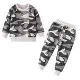Children Winter Clothes Baby Boys Cartoon Clothing Sets Cute Rabbit Printed Warm Sweatsets for Baby Boys Girls Kids Clothes