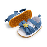 WEIXINBUY 2018 Newborn Baby Shoes Fashion Newborn Girl Baby Retro Printed First Walker Toddlers Kids Soft Bottom Cotton Shoes