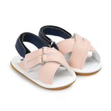 WEIXINBUY 2018 Newborn Baby Shoes Fashion Newborn Girl Baby Retro Printed First Walker Toddlers Kids Soft Bottom Cotton Shoes