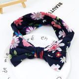 Girls Fashion Knot Headbands Cotton Hair Accessories for Women Girls Newborn Flower Hair band Kids Head Wrap Headwear W284