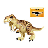Jurassic World Dinosaurs Figures Bricks Tyrannosaurus Indominus Rex I-Rex Assemble Building Blocks Kid Toy Dinosuar