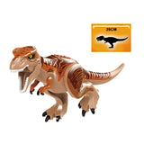 Jurassic World Dinosaurs Figures Bricks Tyrannosaurus Indominus Rex I-Rex Assemble Building Blocks Kid Toy Dinosuar