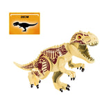 Jurassic World Dinosaurs Figures Bricks Tyrannosaurus Indominus Rex I-Rex Assemble Building Blocks Kid Toy Dinosuar