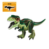 Jurassic World Dinosaurs Figures Bricks Tyrannosaurus Indominus Rex I-Rex Assemble Building Blocks Kid Toy Dinosuar
