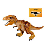 Jurassic World Dinosaurs Figures Bricks Tyrannosaurus Indominus Rex I-Rex Assemble Building Blocks Kid Toy Dinosuar