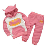 Children Clothing Sets Spring Autumn baby Boys Girls Clothing Sets Fashion Hoodie+pants 2 Pcs suits 2019 1-6 years kids clothes