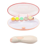 Portable Adult Baby Electric Nail Trimmer Safe Manicure Pedicure for Kids Adult Quiet Nail File Babies Nail Care Drop Shipping