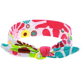 Girls Fashion Knot Headbands Cotton Hair Accessories for Women Girls Newborn Flower Hair band Kids Head Wrap Headwear W284