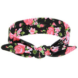 Girls Fashion Knot Headbands Cotton Hair Accessories for Women Girls Newborn Flower Hair band Kids Head Wrap Headwear W284