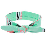 Girls Fashion Knot Headbands Cotton Hair Accessories for Women Girls Newborn Flower Hair band Kids Head Wrap Headwear W284