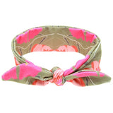 Girls Fashion Knot Headbands Cotton Hair Accessories for Women Girls Newborn Flower Hair band Kids Head Wrap Headwear W284