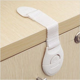 5pcs/lot baby lock child drawers lock bendy door for kids refrigerator baby safety door lock FZ1004