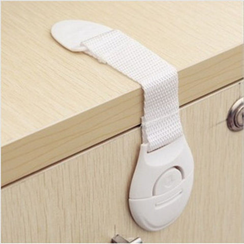 5pcs/lot baby lock child drawers lock bendy door for kids refrigerator baby safety door lock FZ1004