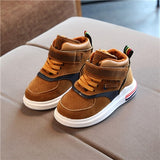 New winter Baby Girls Boys Cotton shoes Light Casual Shoes Infant Soft Bottom PU Sport Shoes Children Kids Outdoor Sneaker
