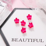 5/10pcs/Lot Girls Cute Small Plum Blossom Hair Claws Children Lovely Hair Clips Hairpins Headbands Kids Fashion Hair Accessories
