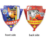 Hot Paw Patrol Birthday Decoration Figure Toys Puppy Patrol Balloon Toys Party Room Decor Chase Marshall Ballon Kids Girls Toy