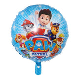 Hot Paw Patrol Birthday Decoration Figure Toys Puppy Patrol Balloon Toys Party Room Decor Chase Marshall Ballon Kids Girls Toy