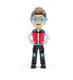 Genuine Paw Patrol Dog Puppy Patrol car Patrulla Canina toys Action Figures Model Toy Chase Marshall Ryder Vehicle Car Kids Toy