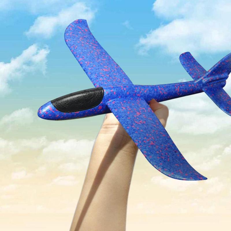 Big 35cm Hand Throw Airplane Flying Glider Planes EPP Foam Plane Model Party Bag Fillers  Kids Toys Outdoor Launch Game Toy